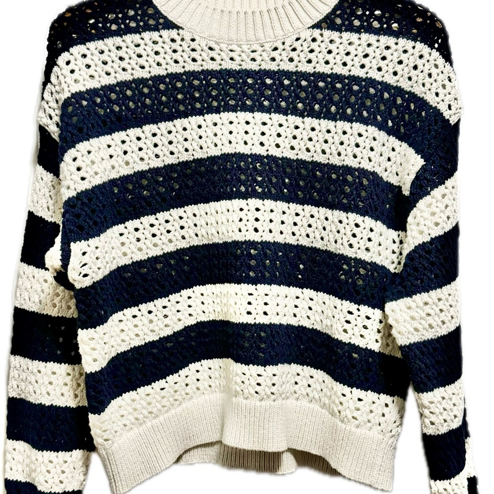 Striped Knit Sweater
